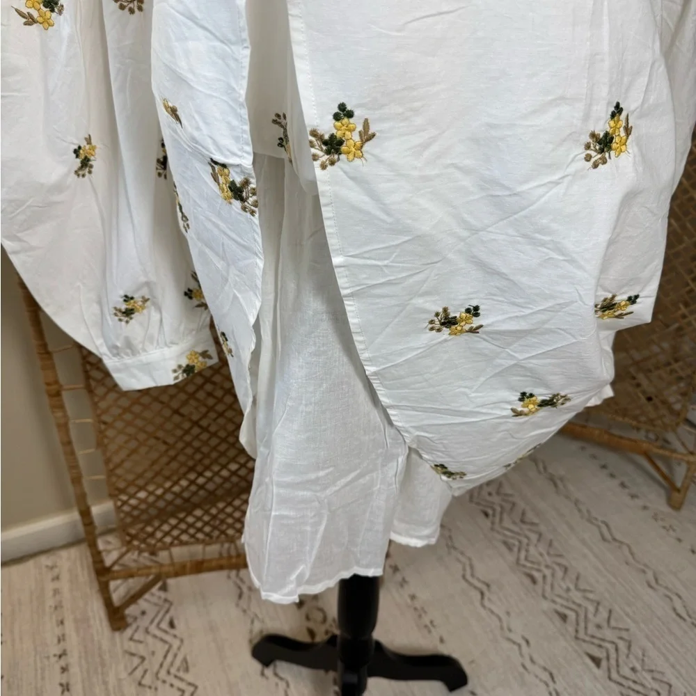 Baby Doll Embroidered Dress
